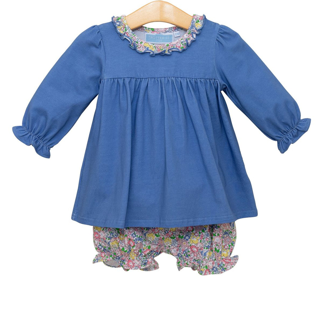 Floral Ruffle Bloomer Set