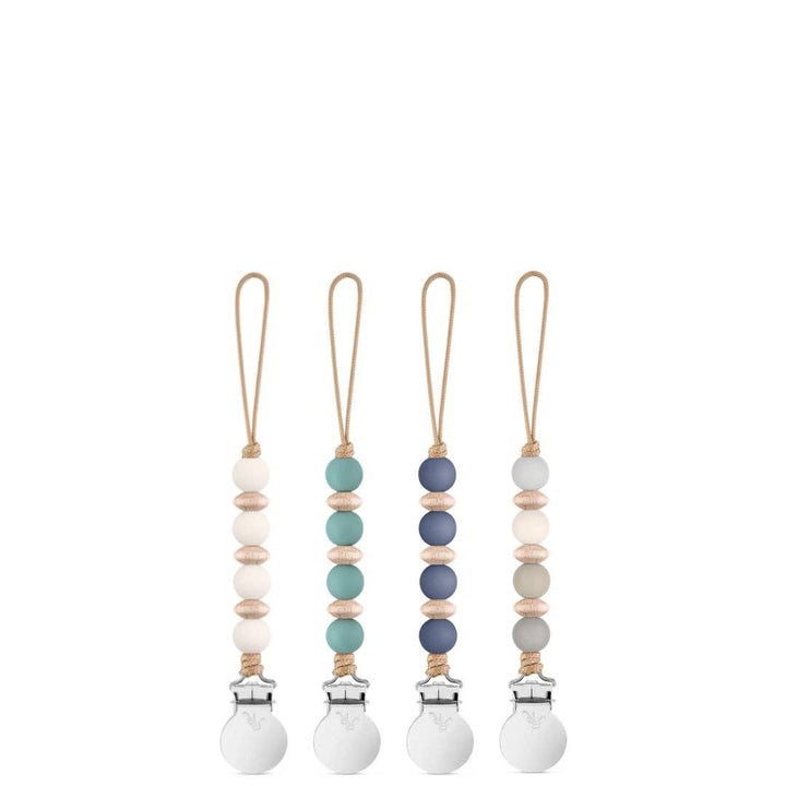 Carter Cutie Pacifier Clip: Seaglass