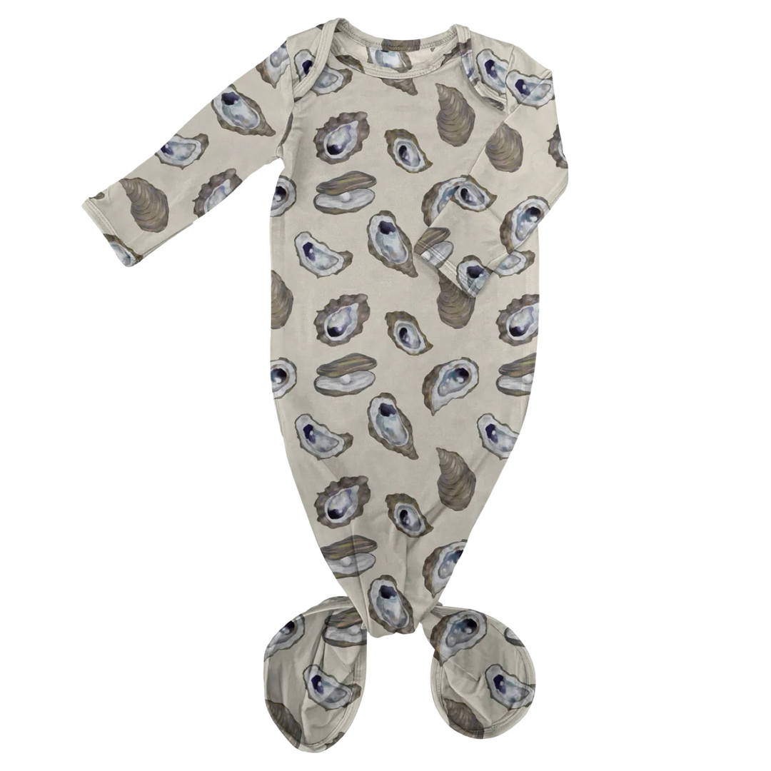 Knotted Gown -Oysters