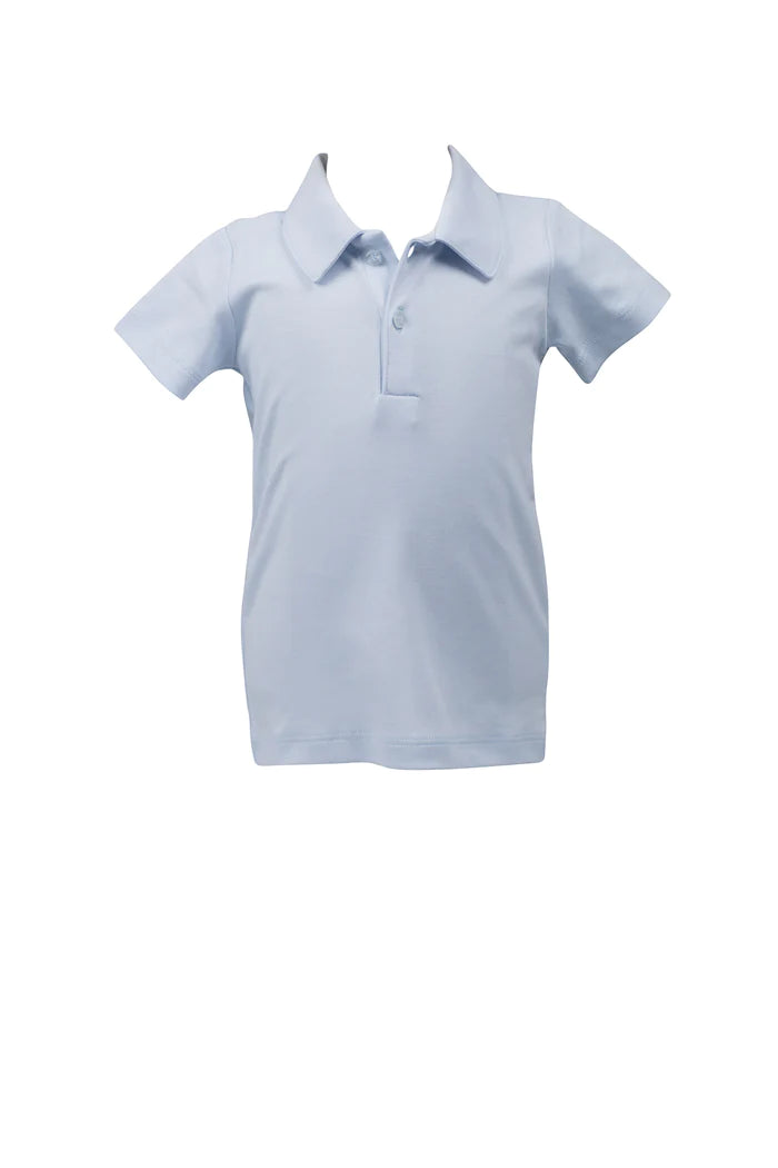 Pima Light Blue Polo
