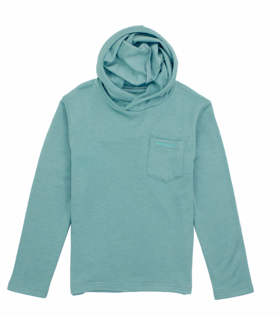 Boys Shoreline Hoodie Emerald
