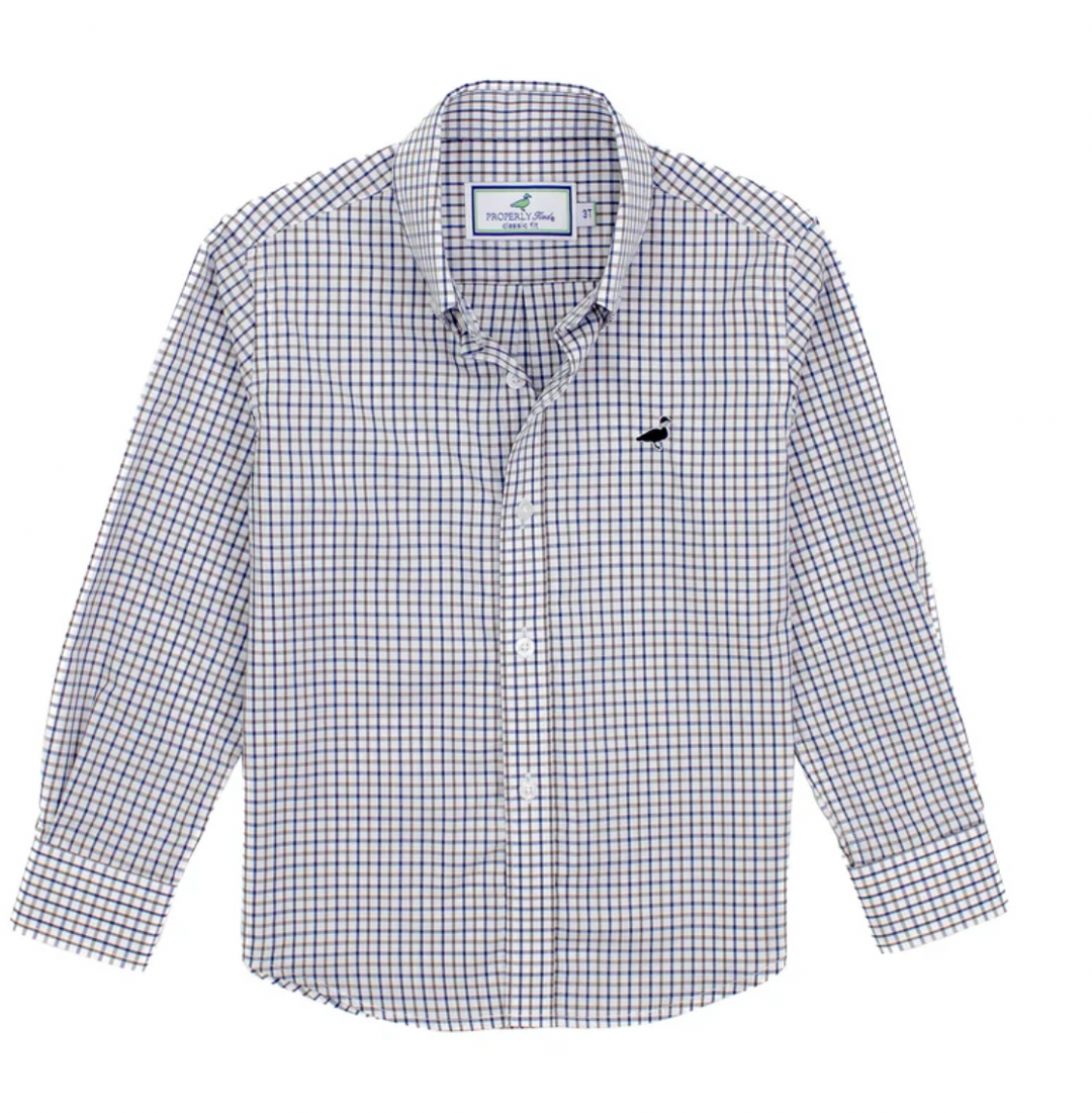 Boys Seasonal Sportshirt Carolina