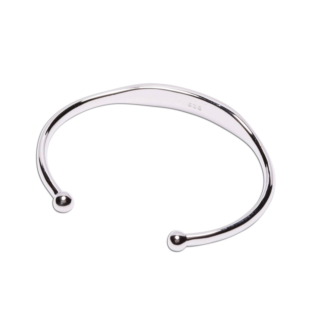 Cuff - Sterling Silver Kids Bracelet: Medium 1-5 Years