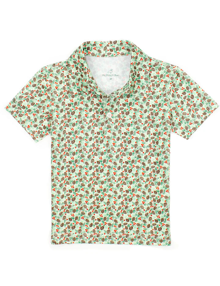 Inlet Polo Winter Pine