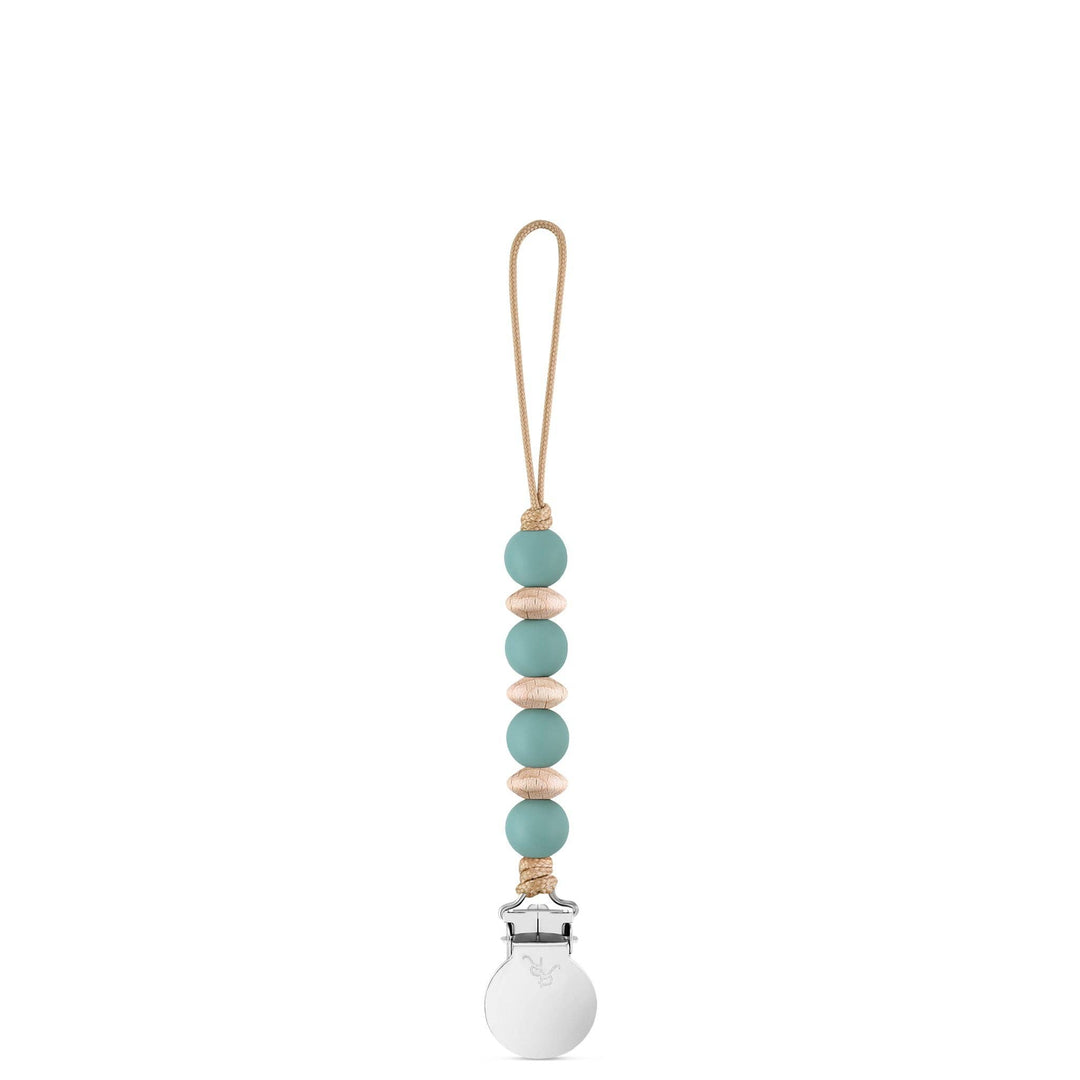 Carter Cutie Pacifier Clip: Seaglass