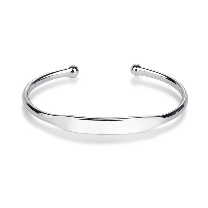 Cuff - Sterling Silver Kids Bracelet: Medium 1-5 Years