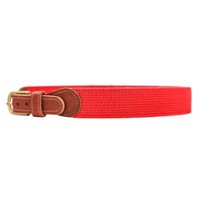 BUDDY BELT - RED CANVAS