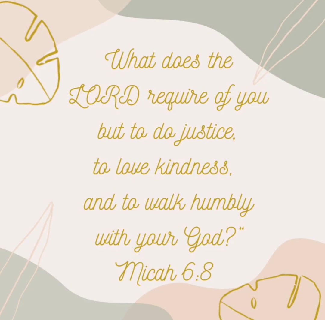 Walk Humbly