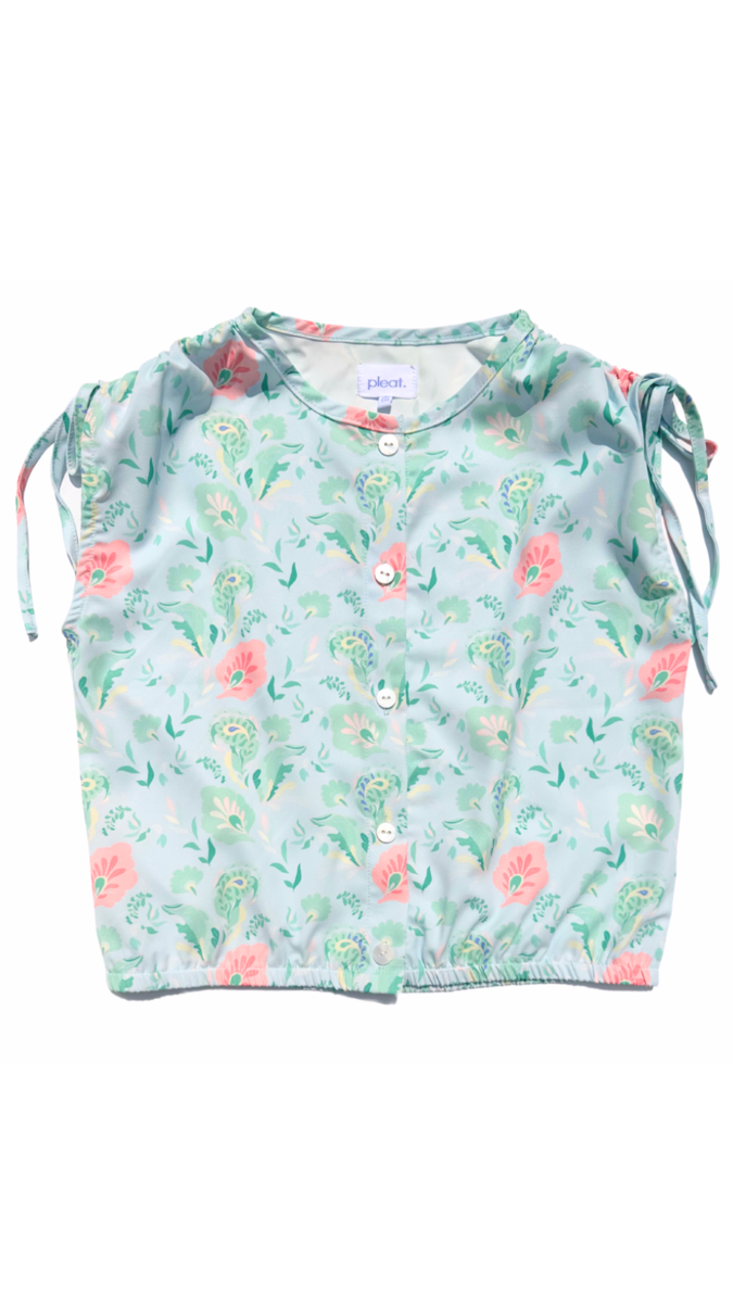 Maggie Top- Pastel Paisley