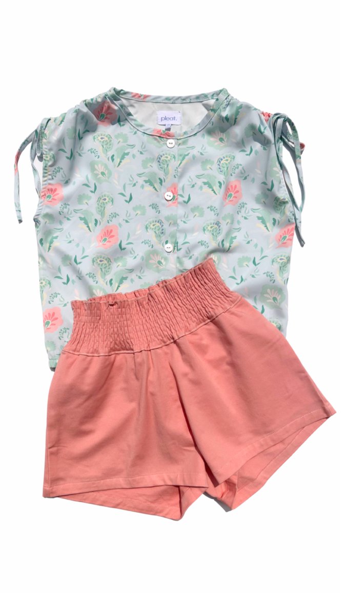 Maggie Top- Pastel Paisley