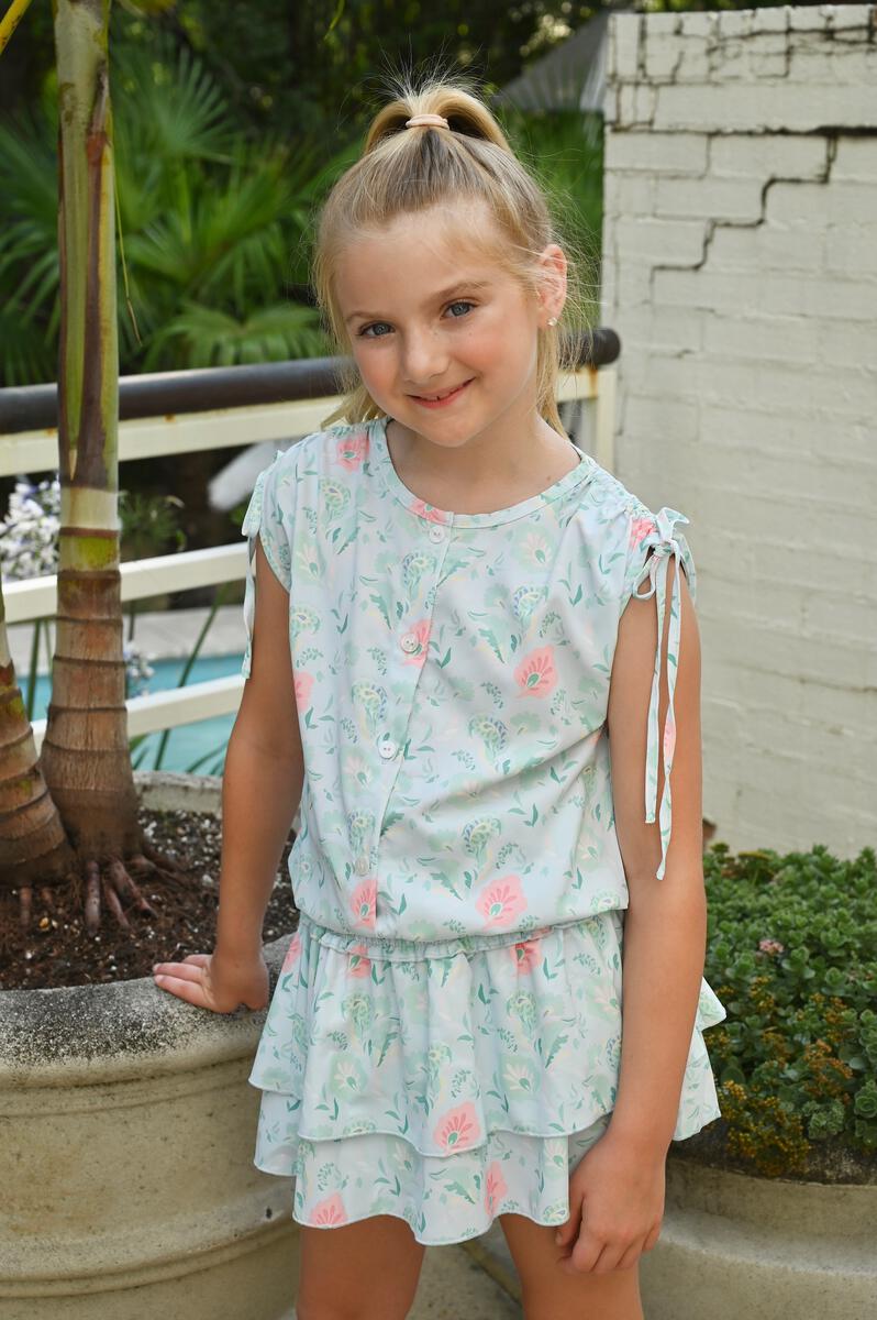 Maggie Top- Pastel Paisley