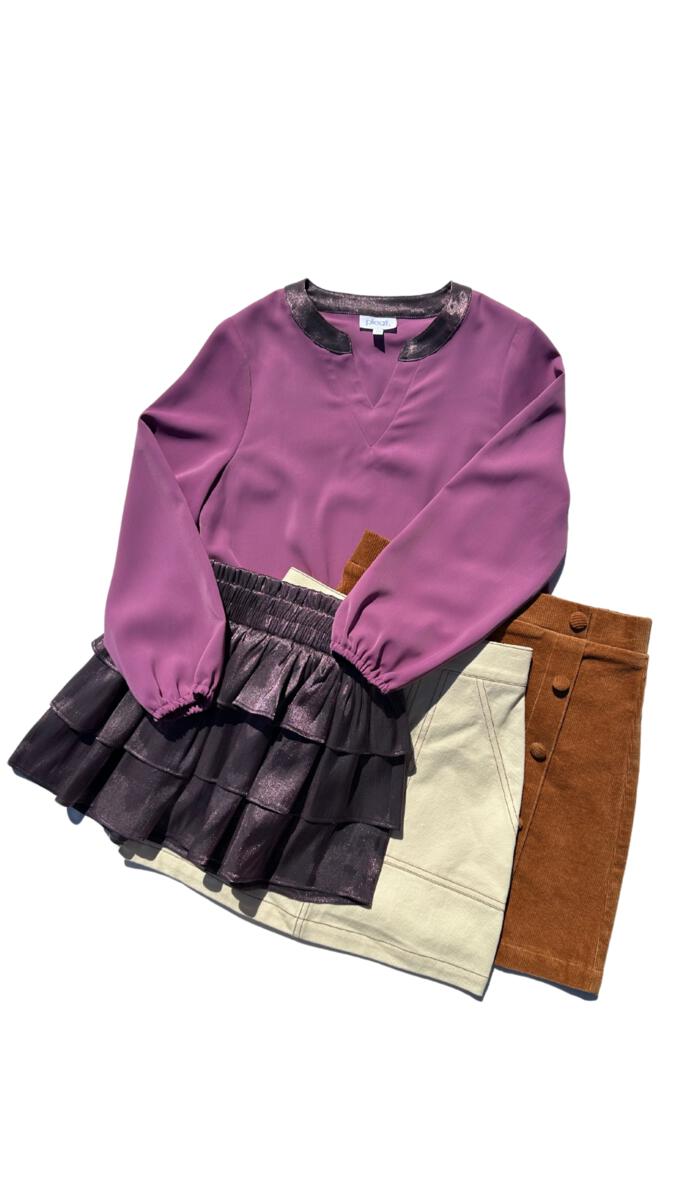 Milly Top Magenta/Plum