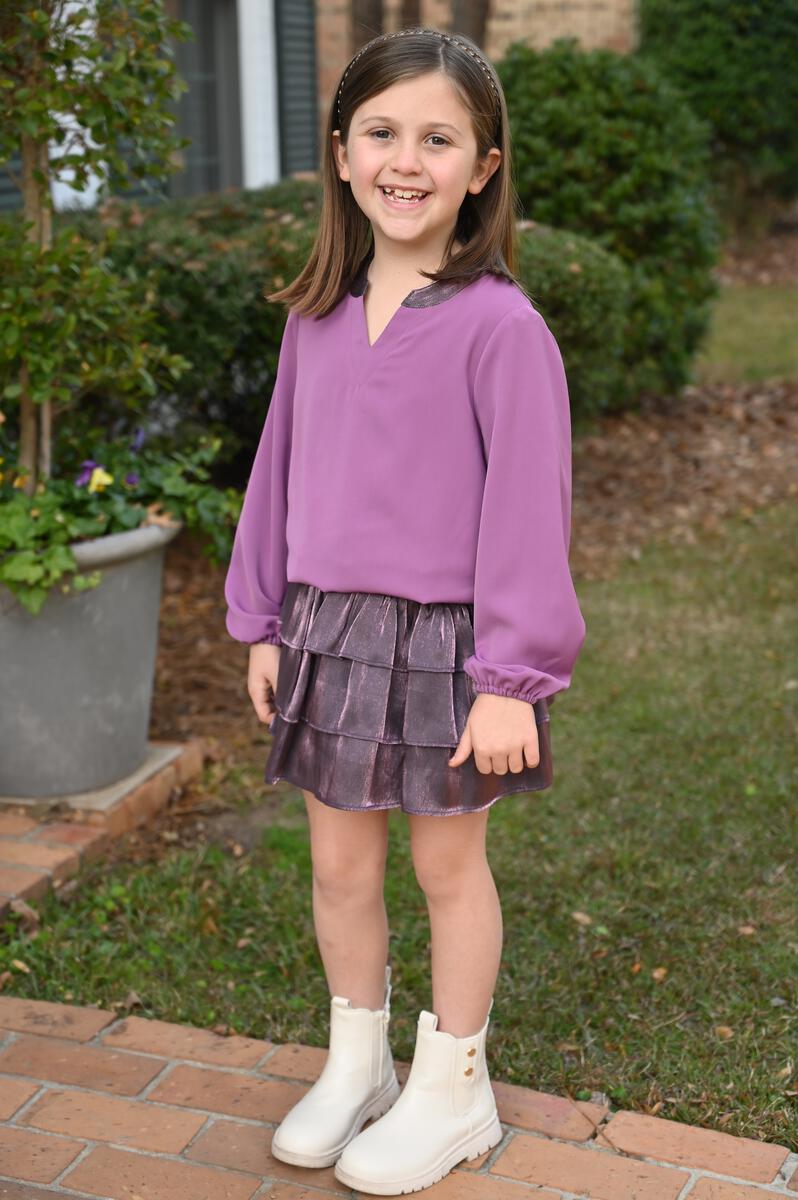 Milly Top Magenta/Plum
