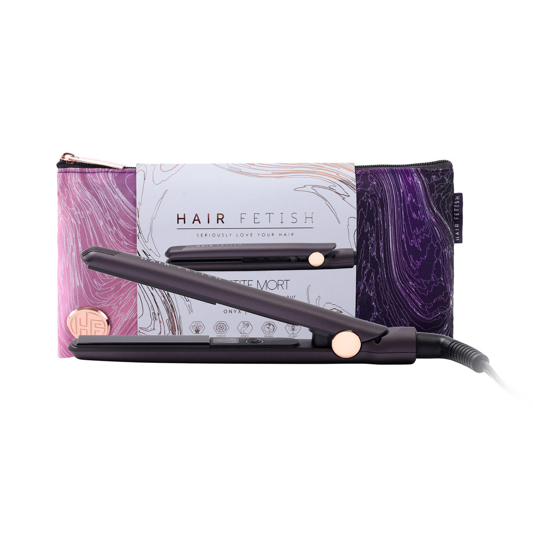 Mini Flat Iron (w/ Bag): Aquamarine