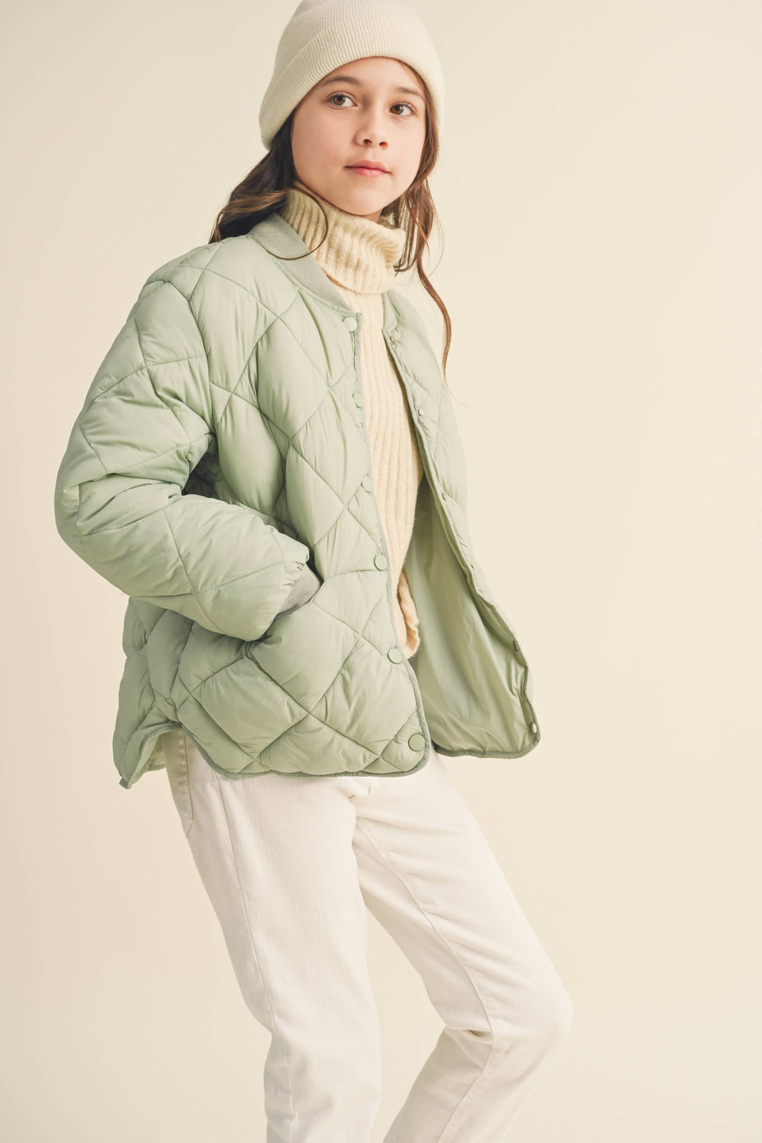 SAGE QUILTED JACKET