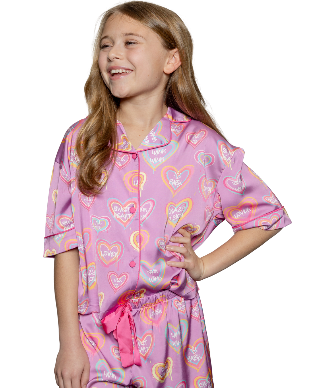 Kids Silky Crazy 4 You Short Sleeve w/ Shorts