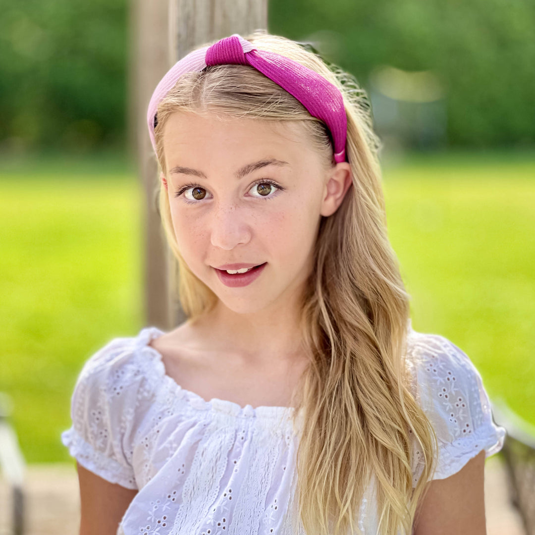 Shimmer Knot Headband