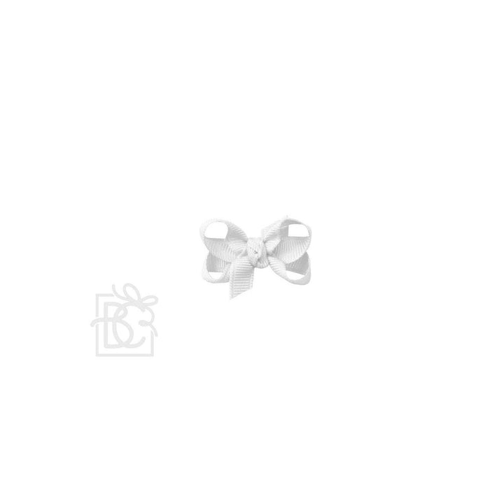 SIGNATURE GROSGRAIN BOW ON CLIP BLACK
