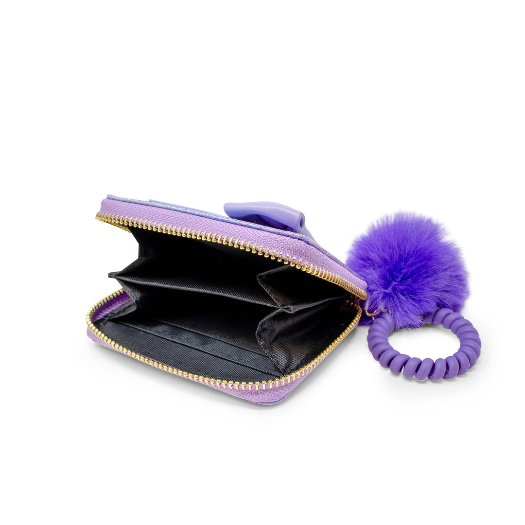 Jumbo Bow Wallet: Hot Pink
