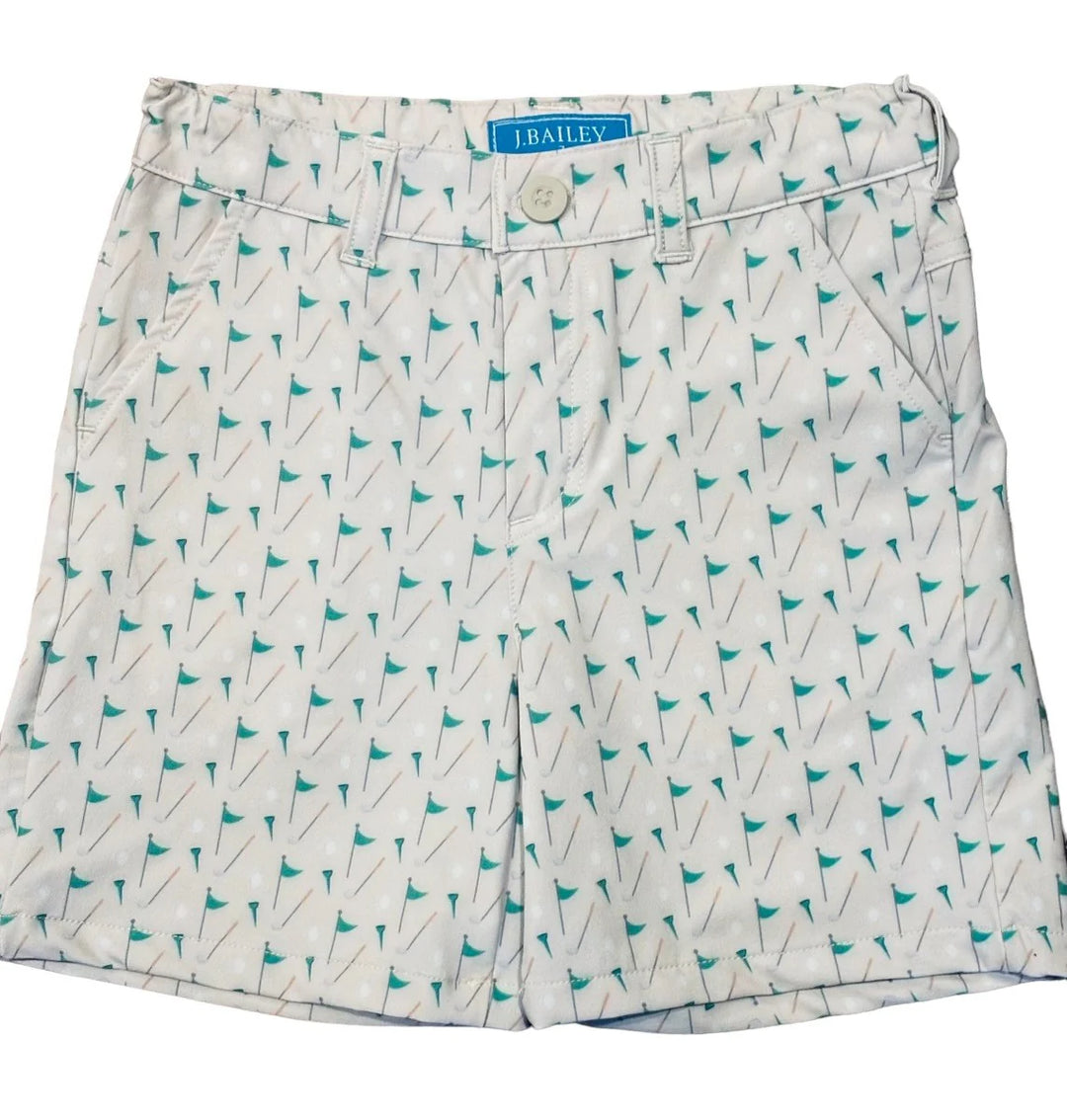 Performance Short - Printed Golf
