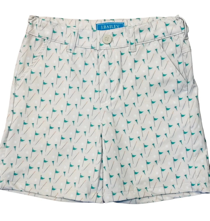 Performance Short - Printed Golf