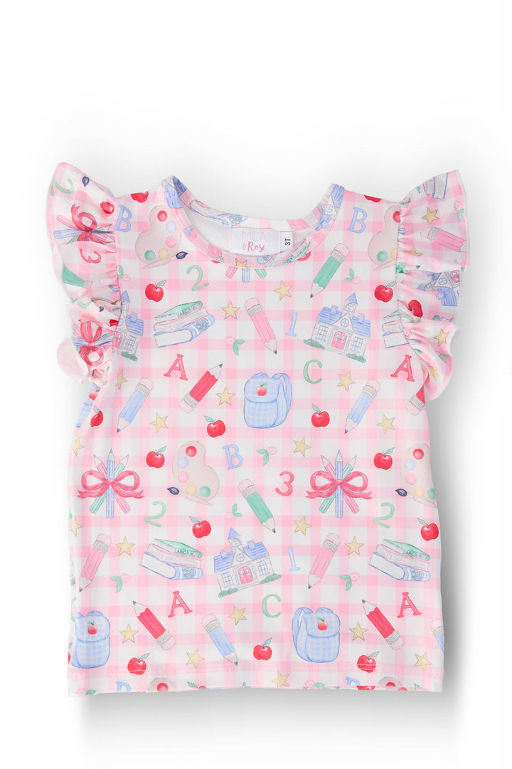 School Days Ruffle Tee