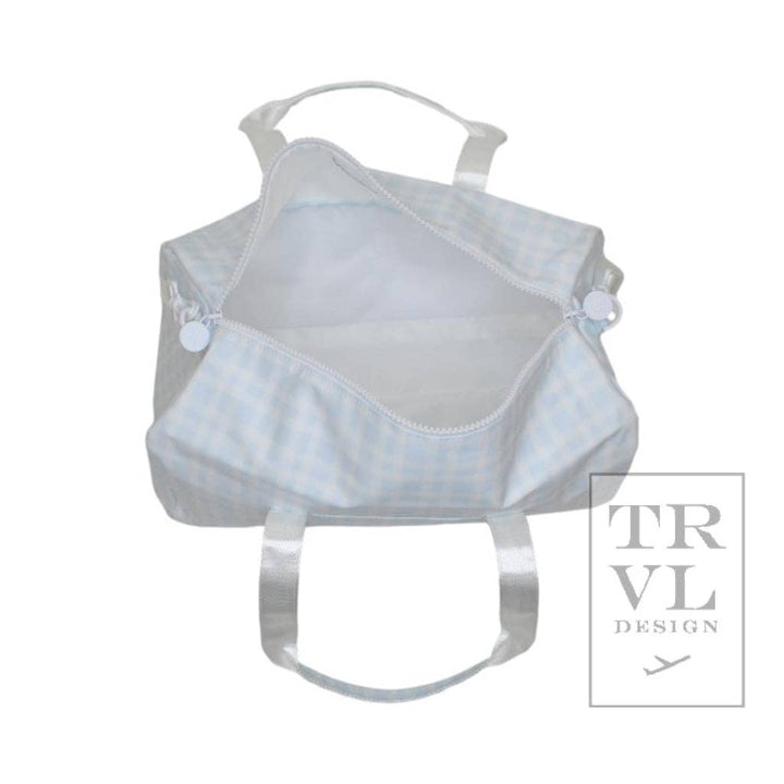Weekender - Pimlico Plaid Blue Duffel Bag