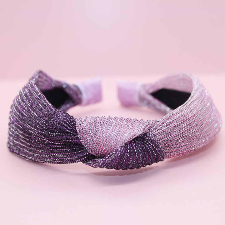 Shimmer Knot Headband