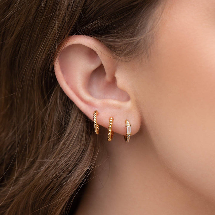 California Dreamin' Hoop Set: Gold