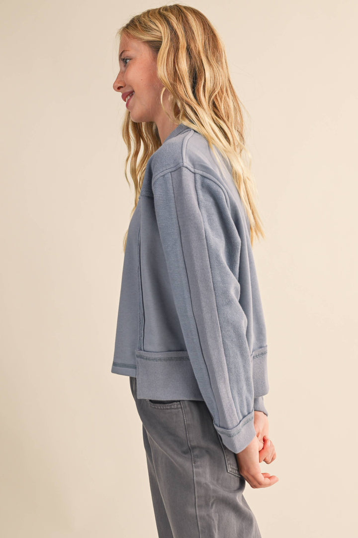 TWEEN KIDS GIRLS CREW NECK SWEATSHIRT