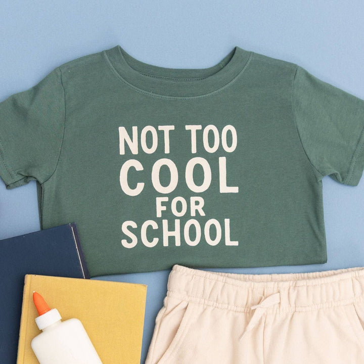 Not Too Cool For School Short Sleeve T-Shirt - Boys Clothing