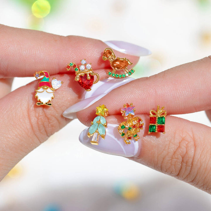 North Pole Stud Set: Gold