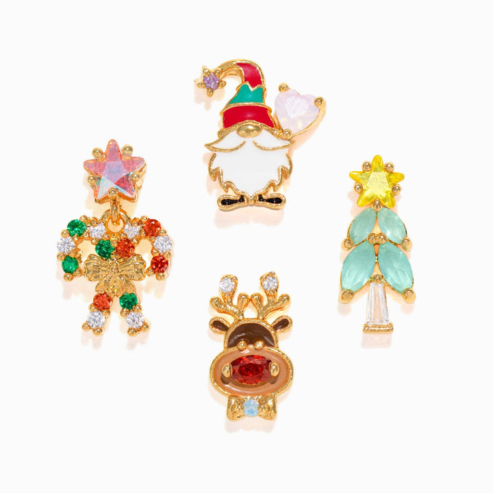 North Pole Stud Set: Gold