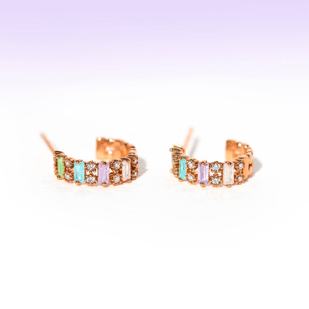 Aloe Hoops: Gold