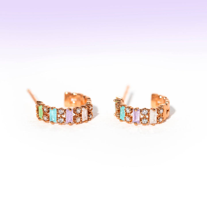 Aloe Hoops: Gold