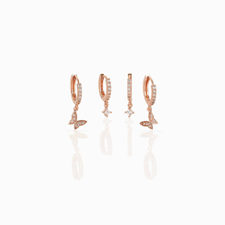 Fly With Me Hoops: Gold