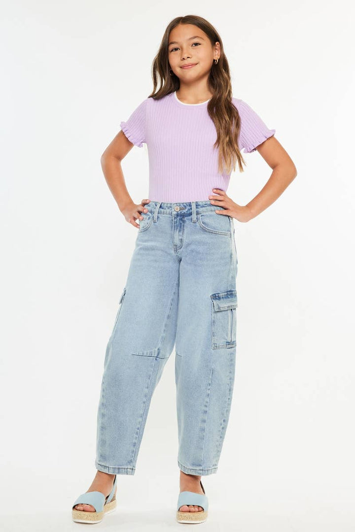 Leah Low Slung Horseshoe Fit Jean