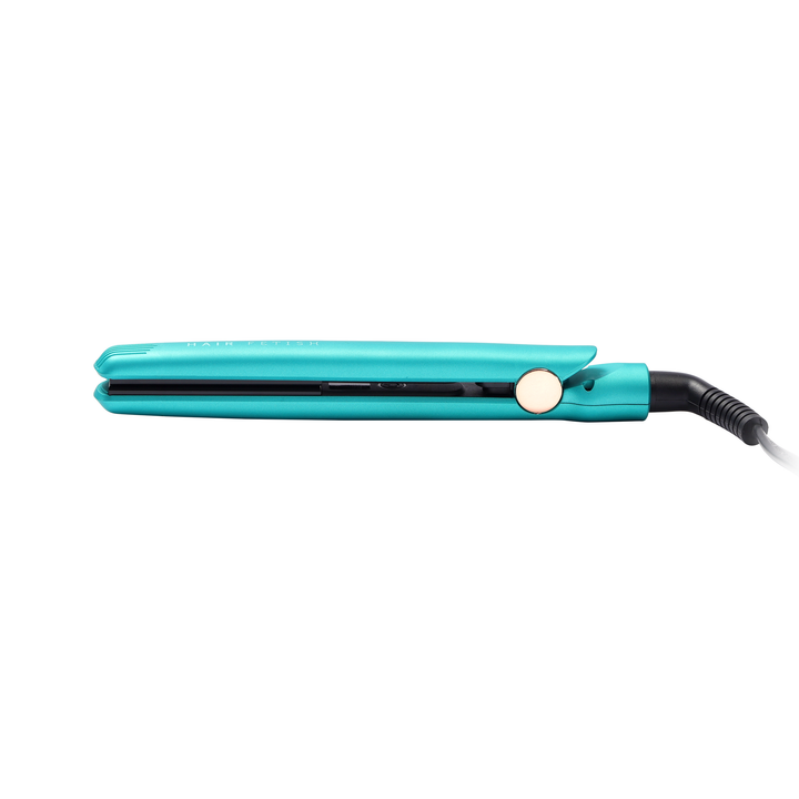 Mini Flat Iron (w/ Bag): Aquamarine