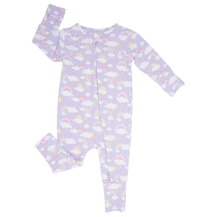 Convertible Romper - Rainbow Clouds