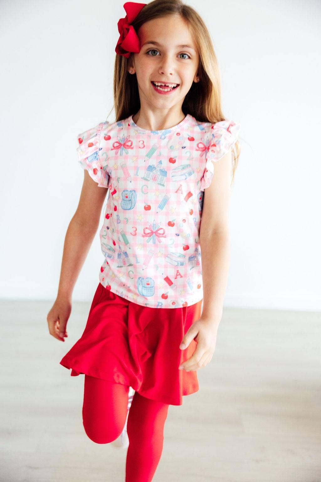 School Days Ruffle Tee