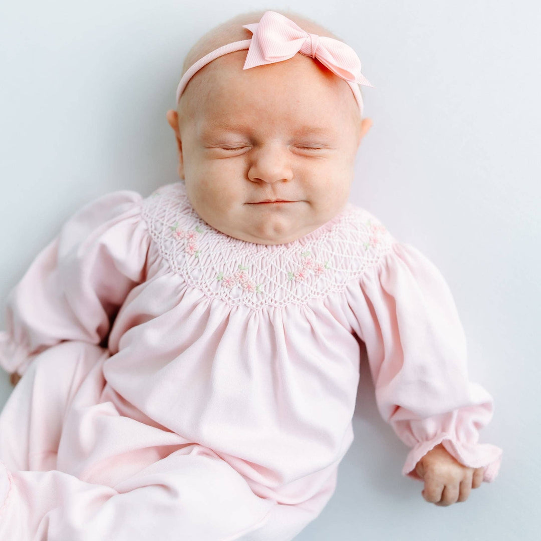 Willow's Classics Bishop Footie - Pink
