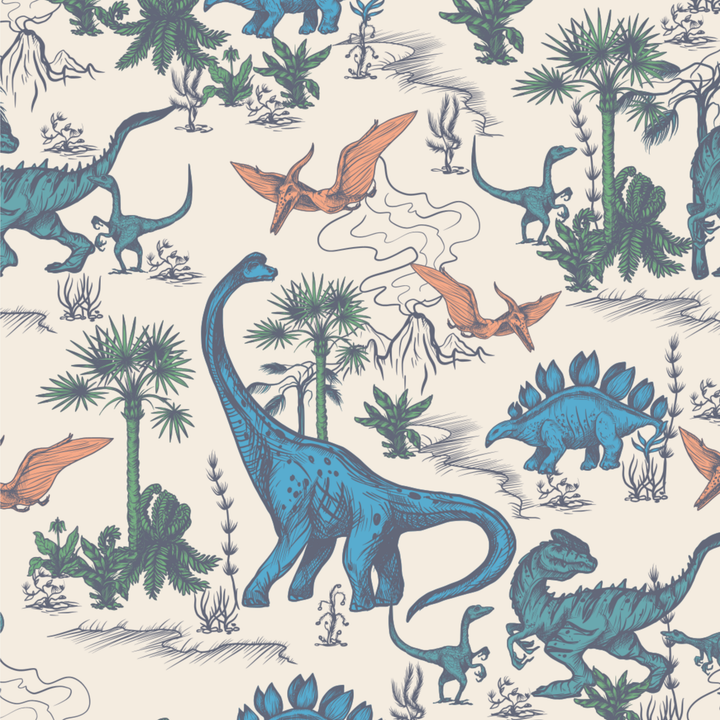 Big Kid Pajama S/S - Dinoland