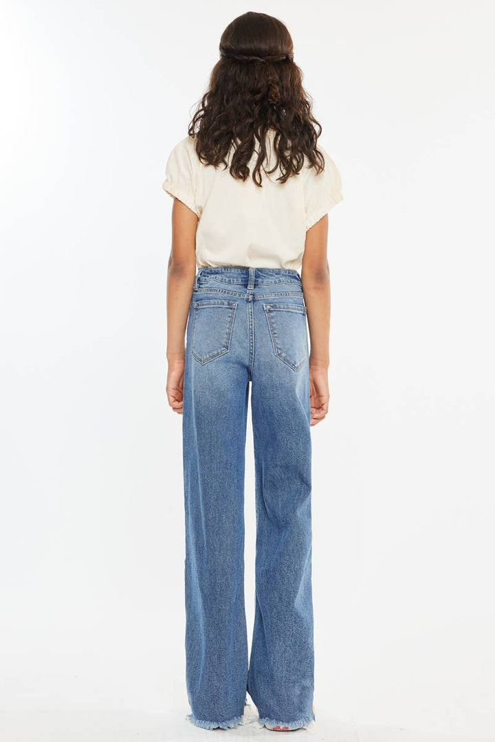 EVERLY HIGH RISE SLIM WIDE LEG
