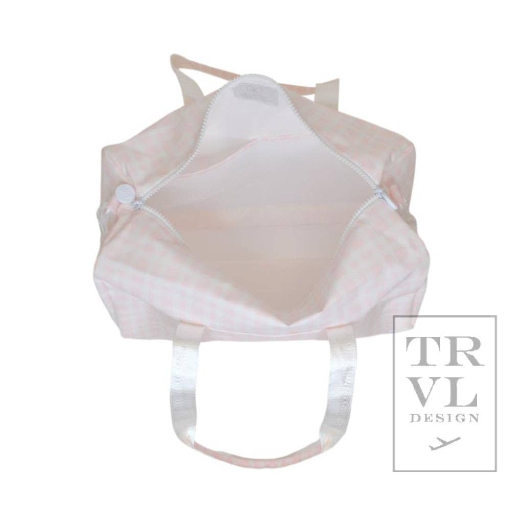 Weekender - Pimlico Plaid Pink Duffel Bag