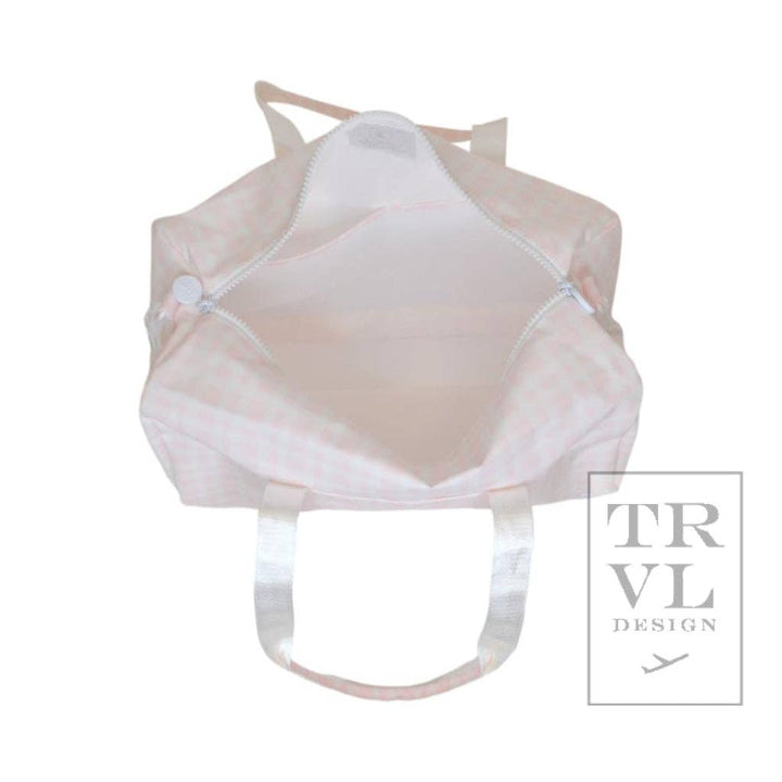Weekender - Pimlico Plaid Pink Duffel Bag