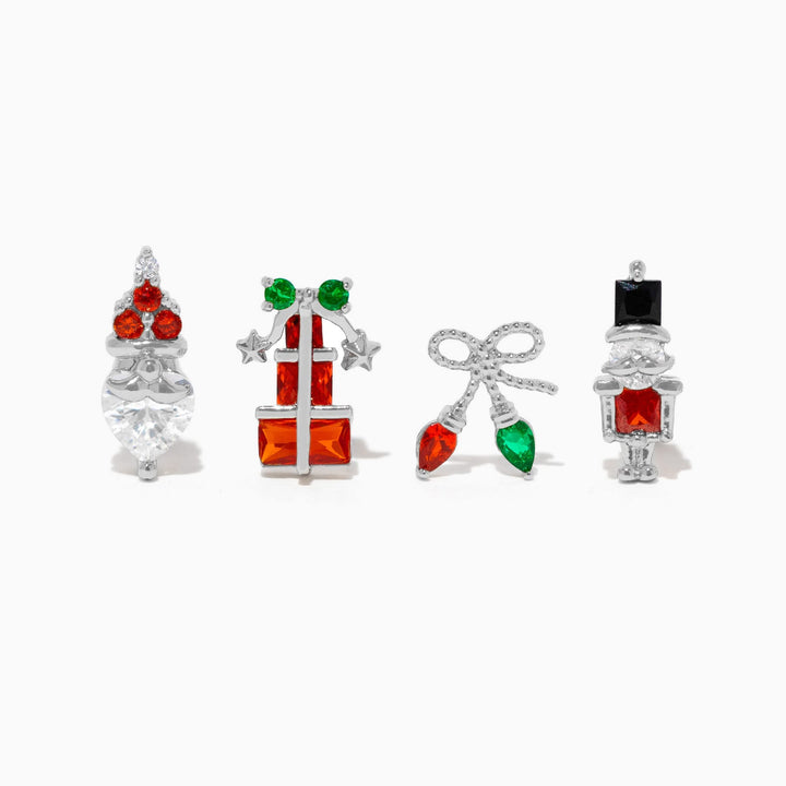 Santa’s Faves Stud Set: Gold
