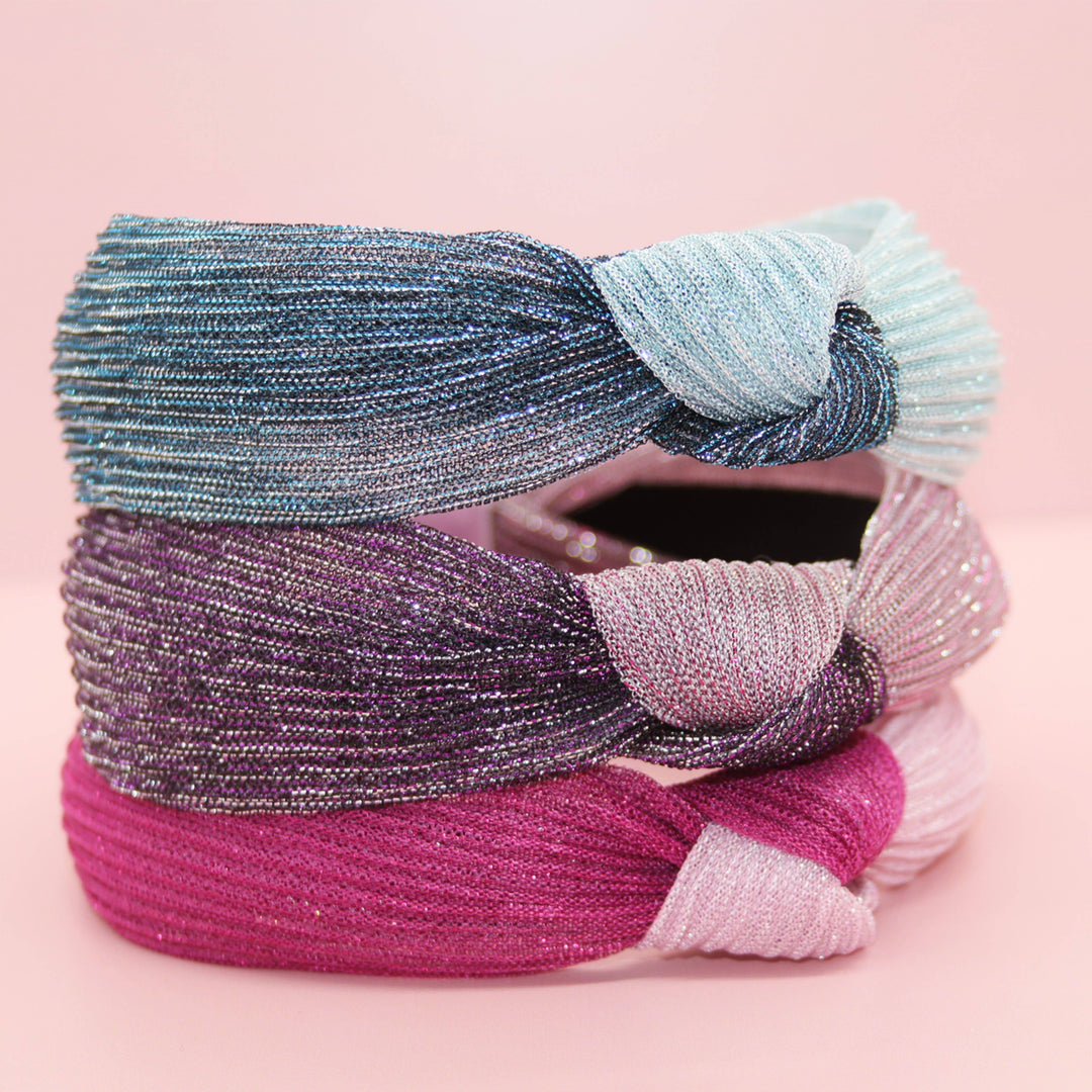 Shimmer Knot Headband