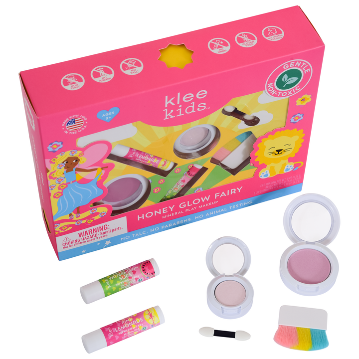 NEW!! Honey Glow Fairy - Klee Kids Play Makeup 4-PC Kit: Enchanted Fairy
