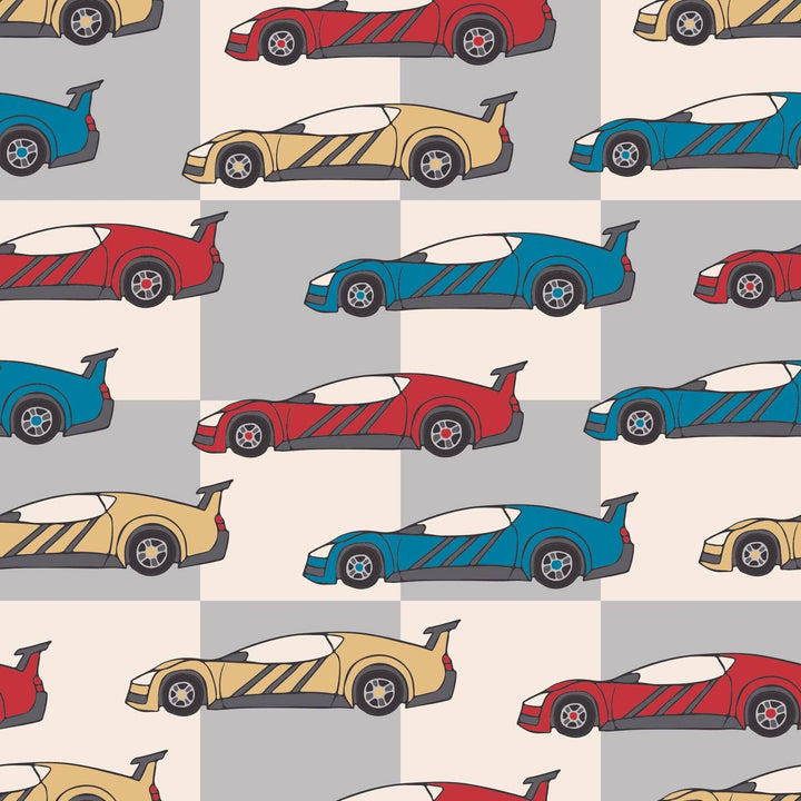 Convertible Romper - Matchbox Cars