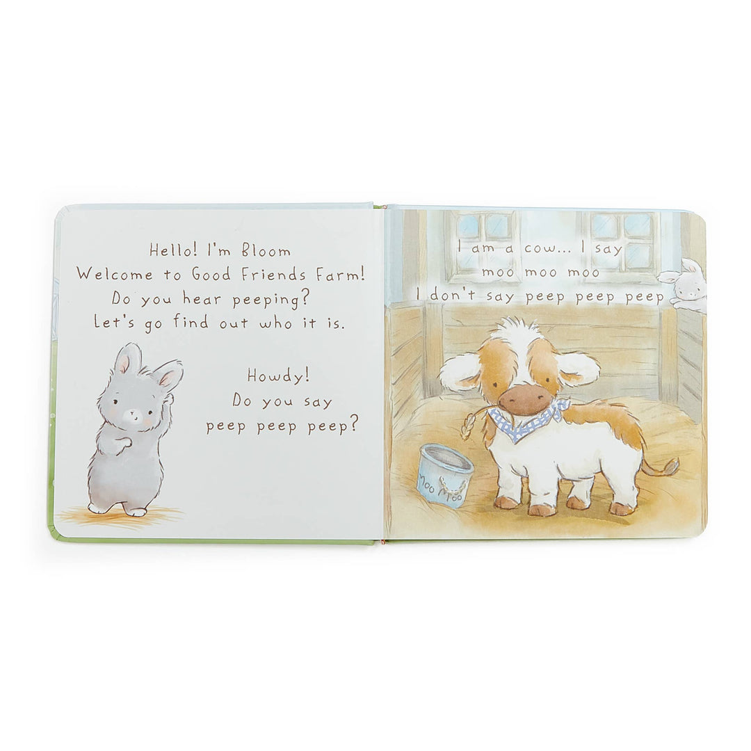 Who Says Peep Peep Board Book